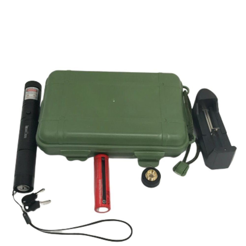 Rechargeable Multi Pattern green light pointer 6pack - Picture 4 of 8